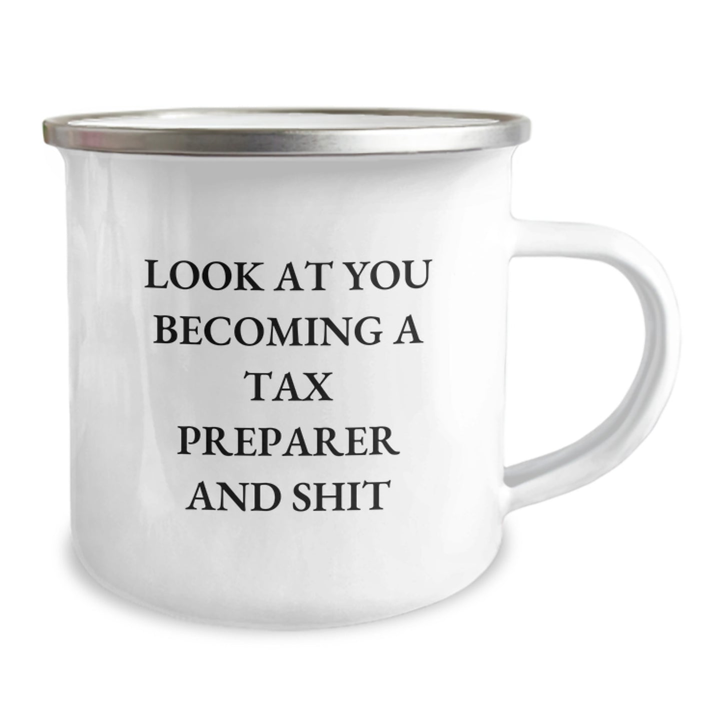 Tax Preparer Keepsake Camping Mug for Him Birthday Gift - Image 2