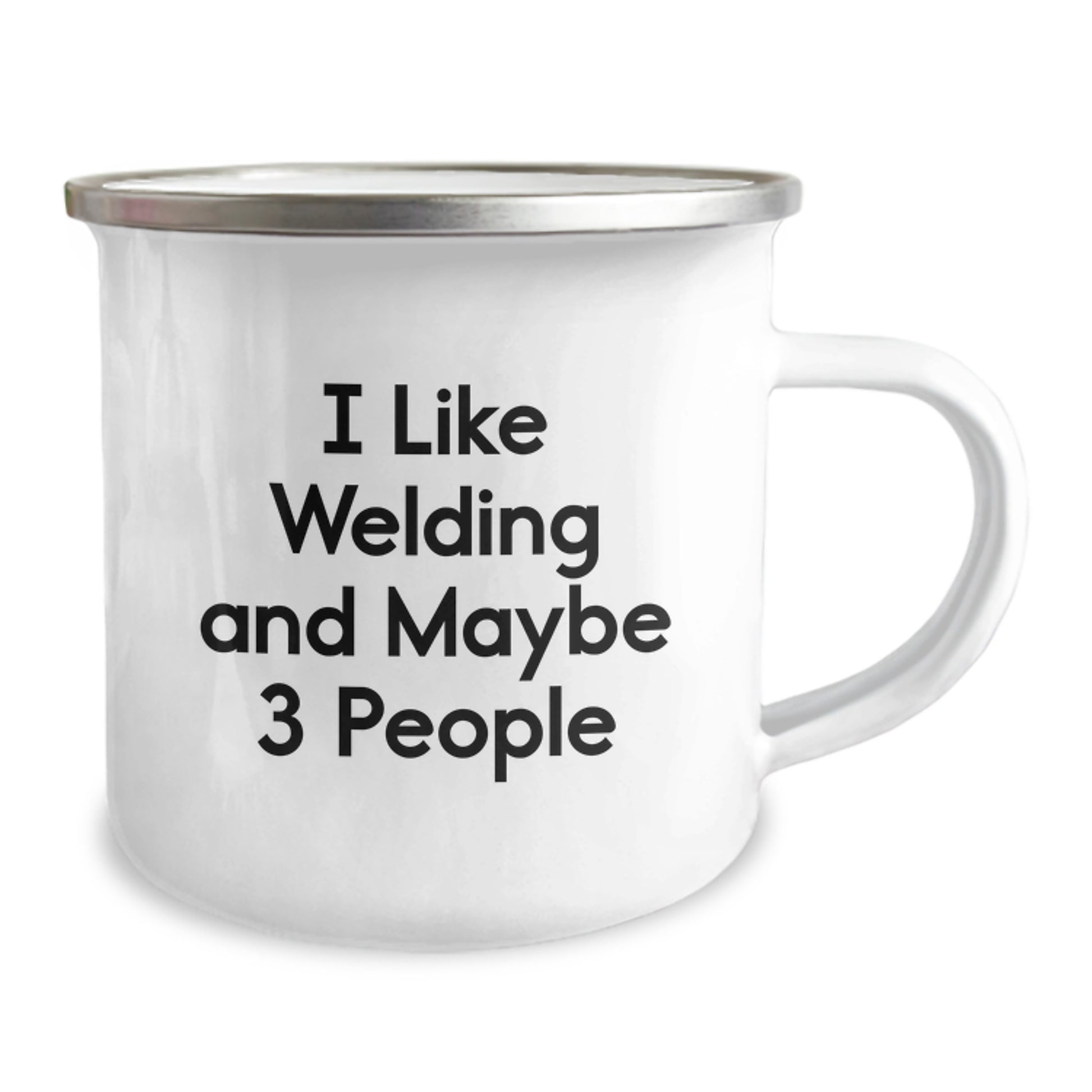 Funny Welding Gifts for Men, Unique Camping Mug for Welding Enthusiasts, 'I Like Welding And Maybe 3 People' Mugs for Graduation Unique Gifts from Friends - Image 2