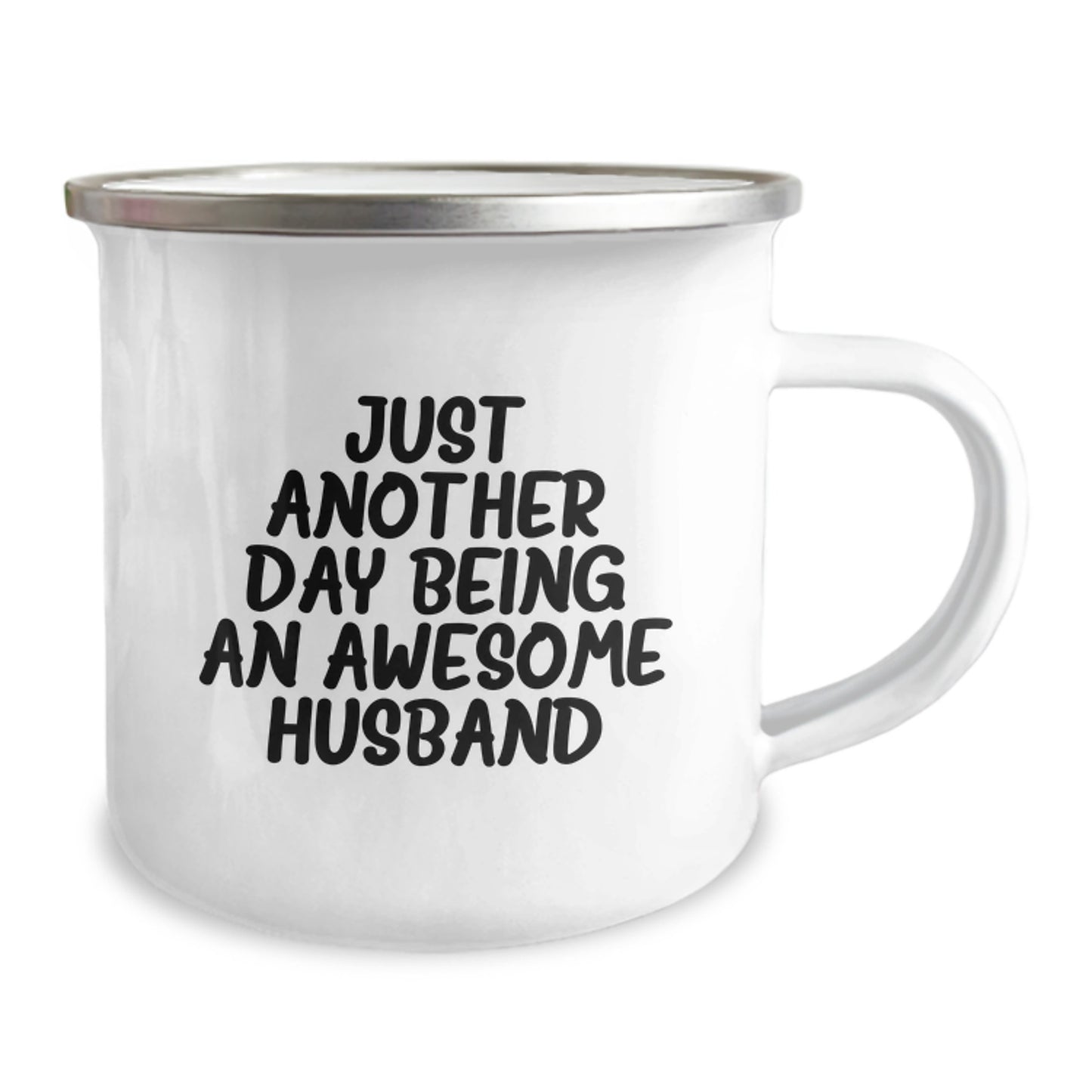 Birthday Gift Camping Mug for Dad Present – Husband's Daily Cheers - Image 2