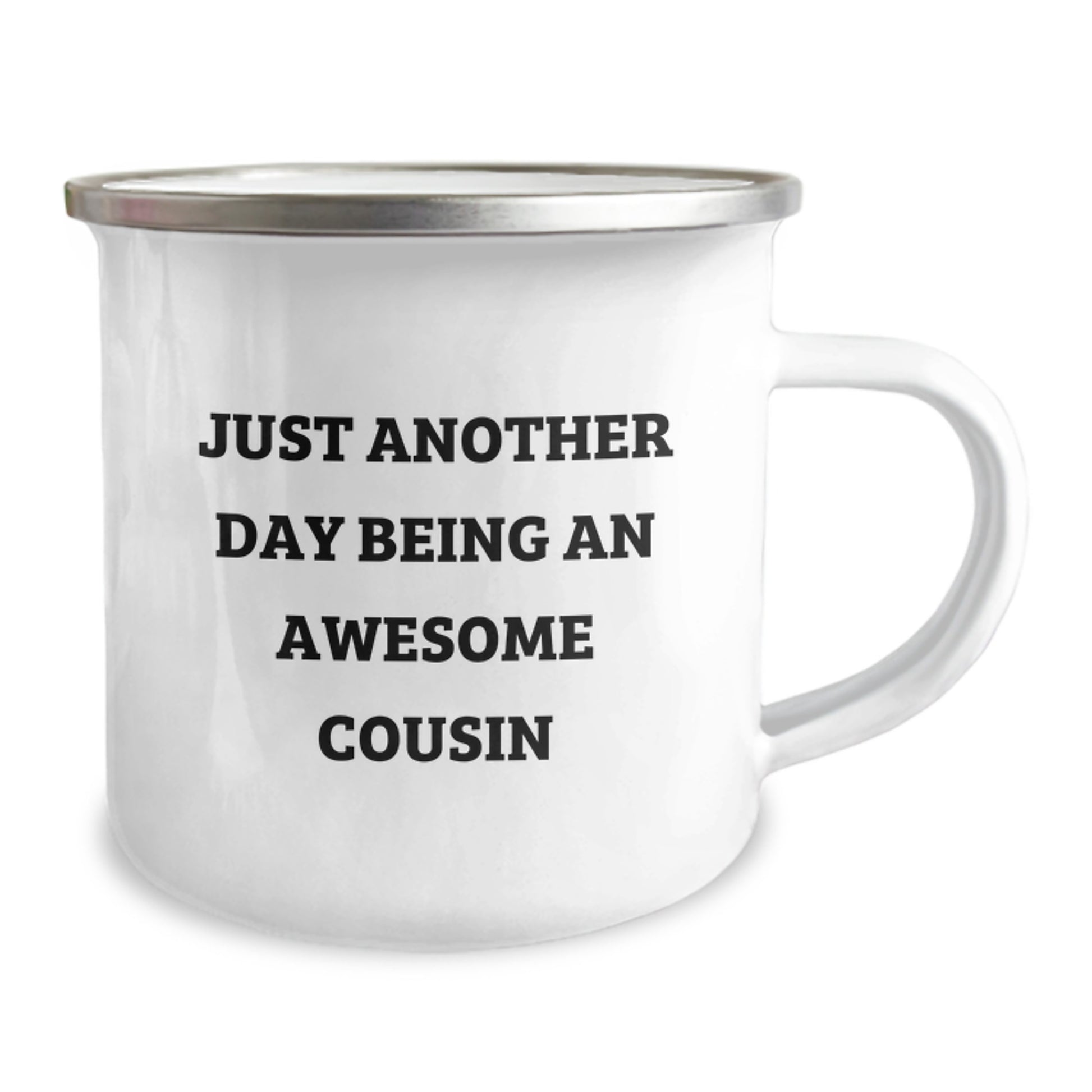Camping Mug for a Best Friend – Being an Awesome Cousin Birthday Gift - Image 2