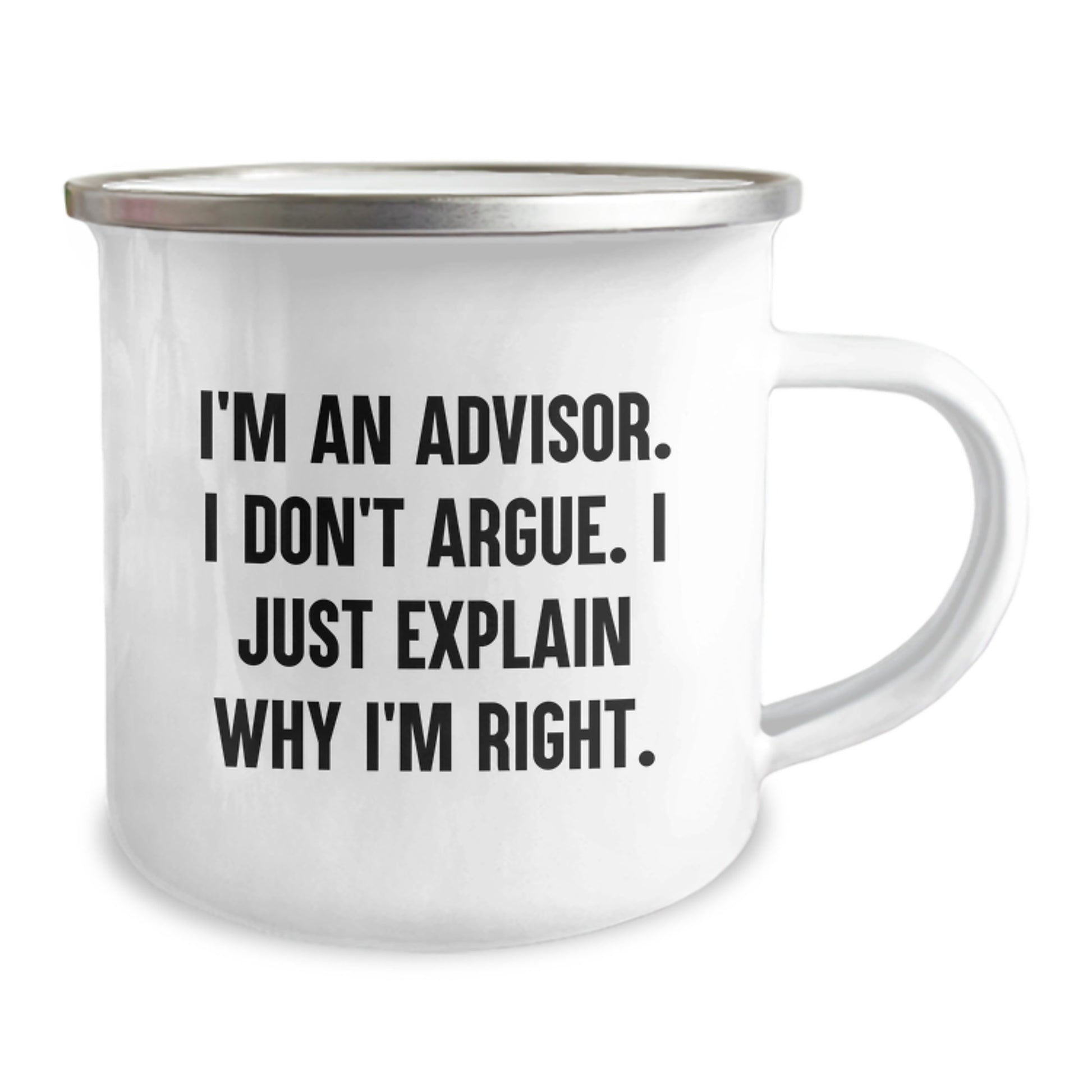 Advisor Keepsake Camping Mug for Him Birthday Gift - Image 2
