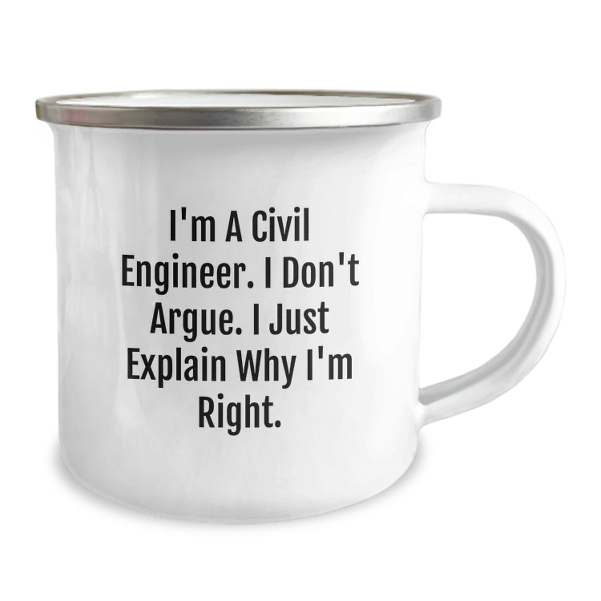 Funny Civil Engineer Camping Mug Gifts for Him, Birthday Unique Gift Ideas for Civil Engineer Friends - Image 2