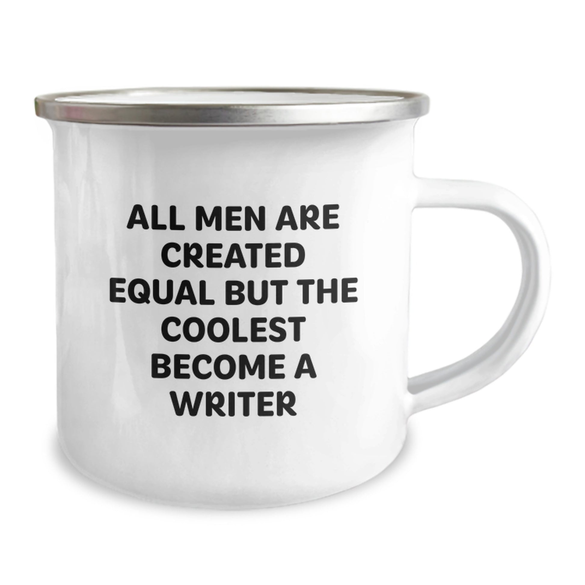 Birthday Gift for Her Writer Camping Mug – The Coolest Become A Writer - Image 2