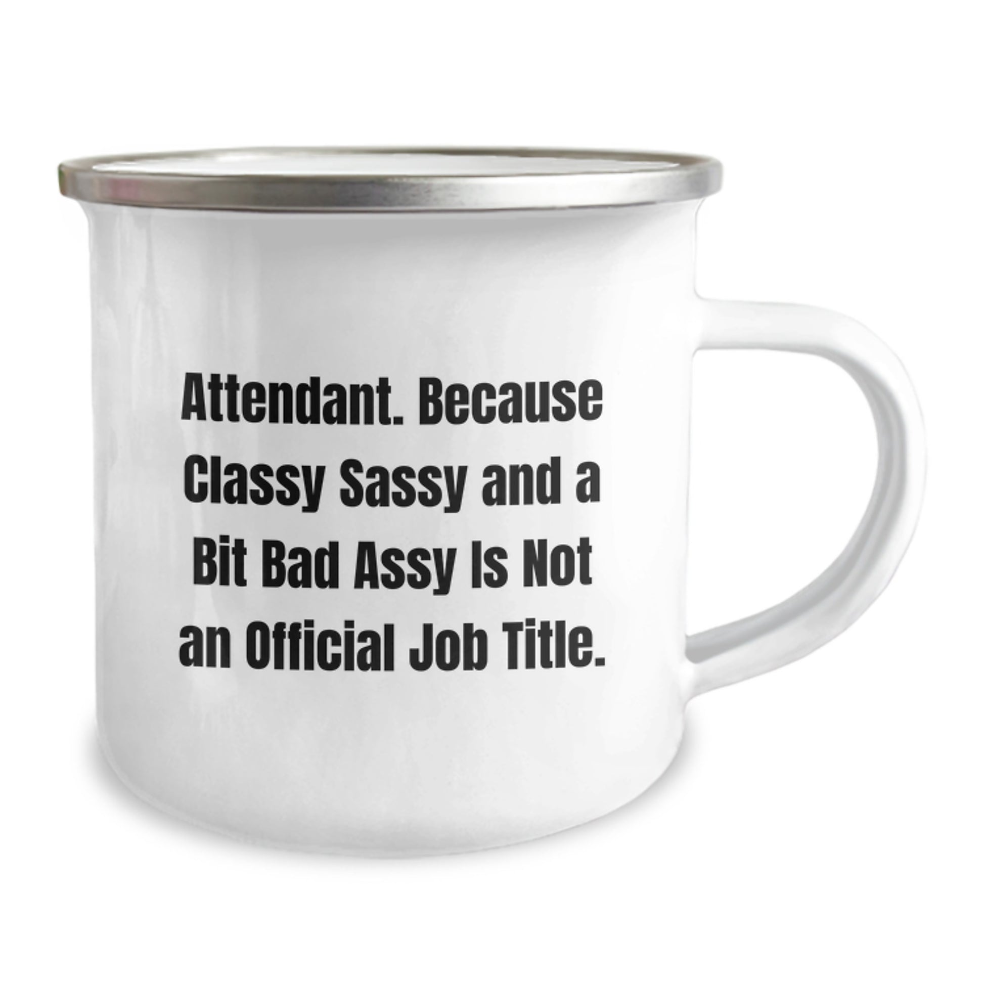 Attendant Novelty Camping Mug Birthday Gift for Friends - Image 2