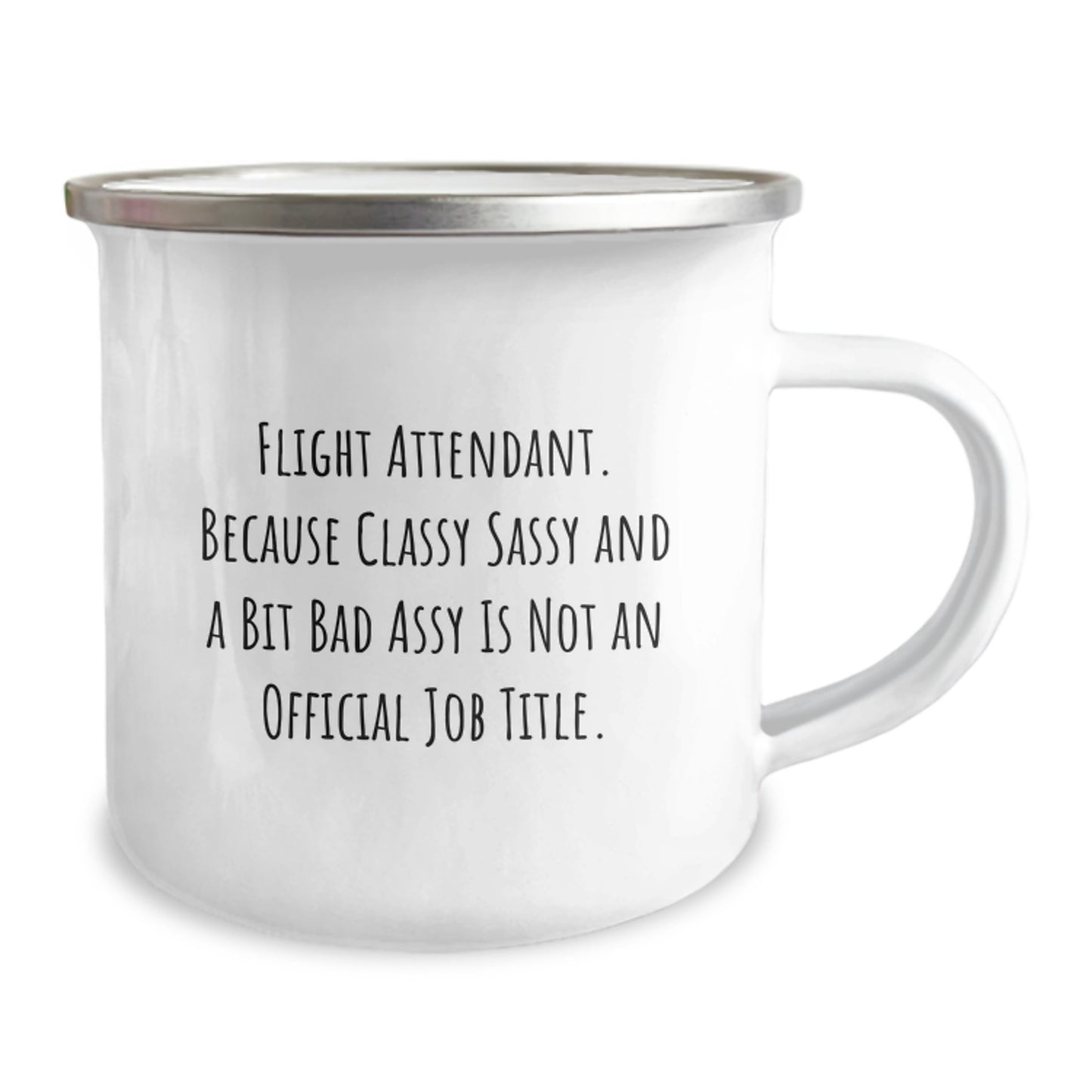 Flight Attendant Gifts from Men - Inspirational Camping Mug for Flight Attendant Friends, Unique Graduation Unique Gifts for Flight Attendant Women - Image 2