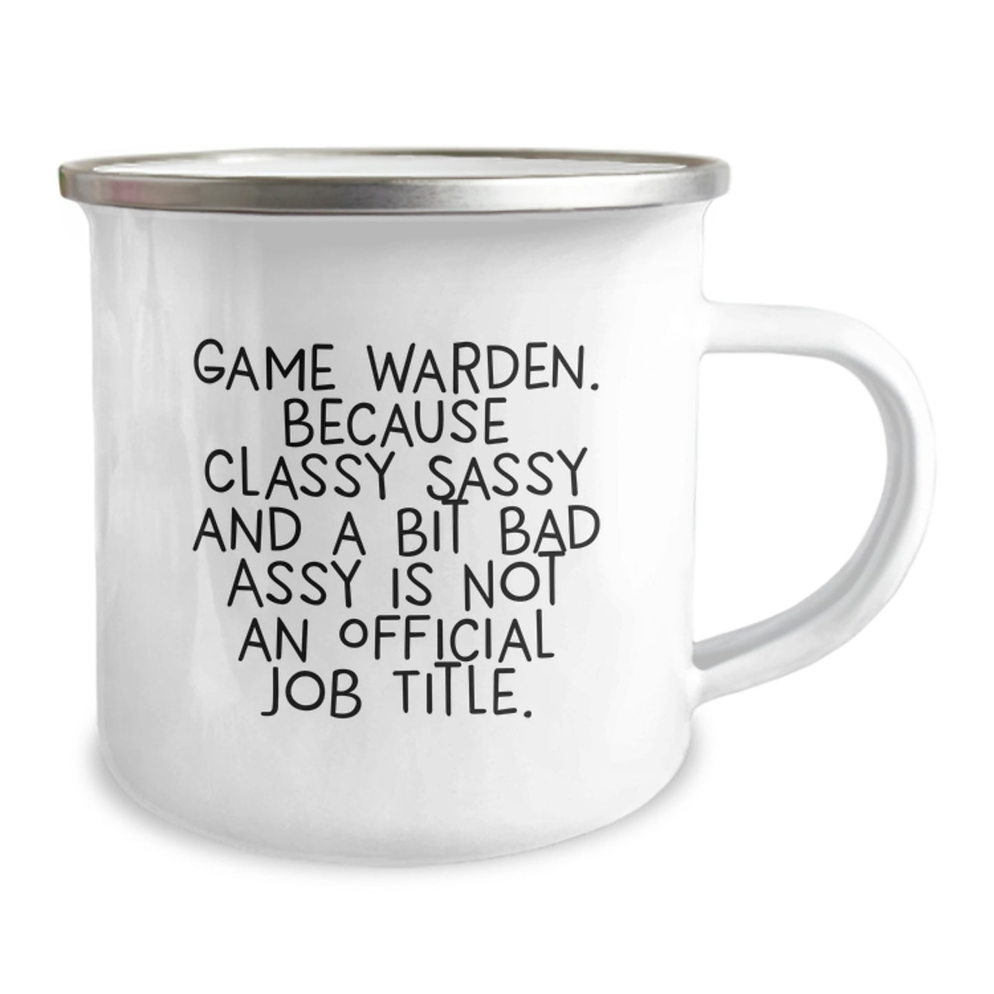 Funny Game Warden Camping Mug Gifts, Graduation Unique Gifts for Men, Funny Quotes About Game Warden, Gifts from Friends to Friends - Funny Sassy Game Warden Mug - Image 2