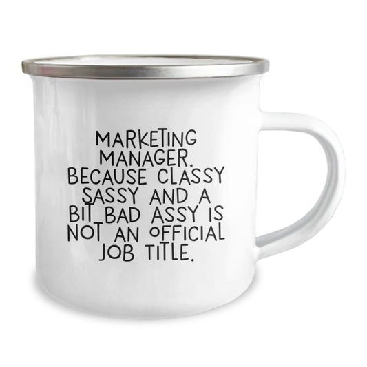 Marketing Manager Gifts from Men, Unique Funny Quotes and Camping Mug for Women, Mothers Day Exclusive - Image 2