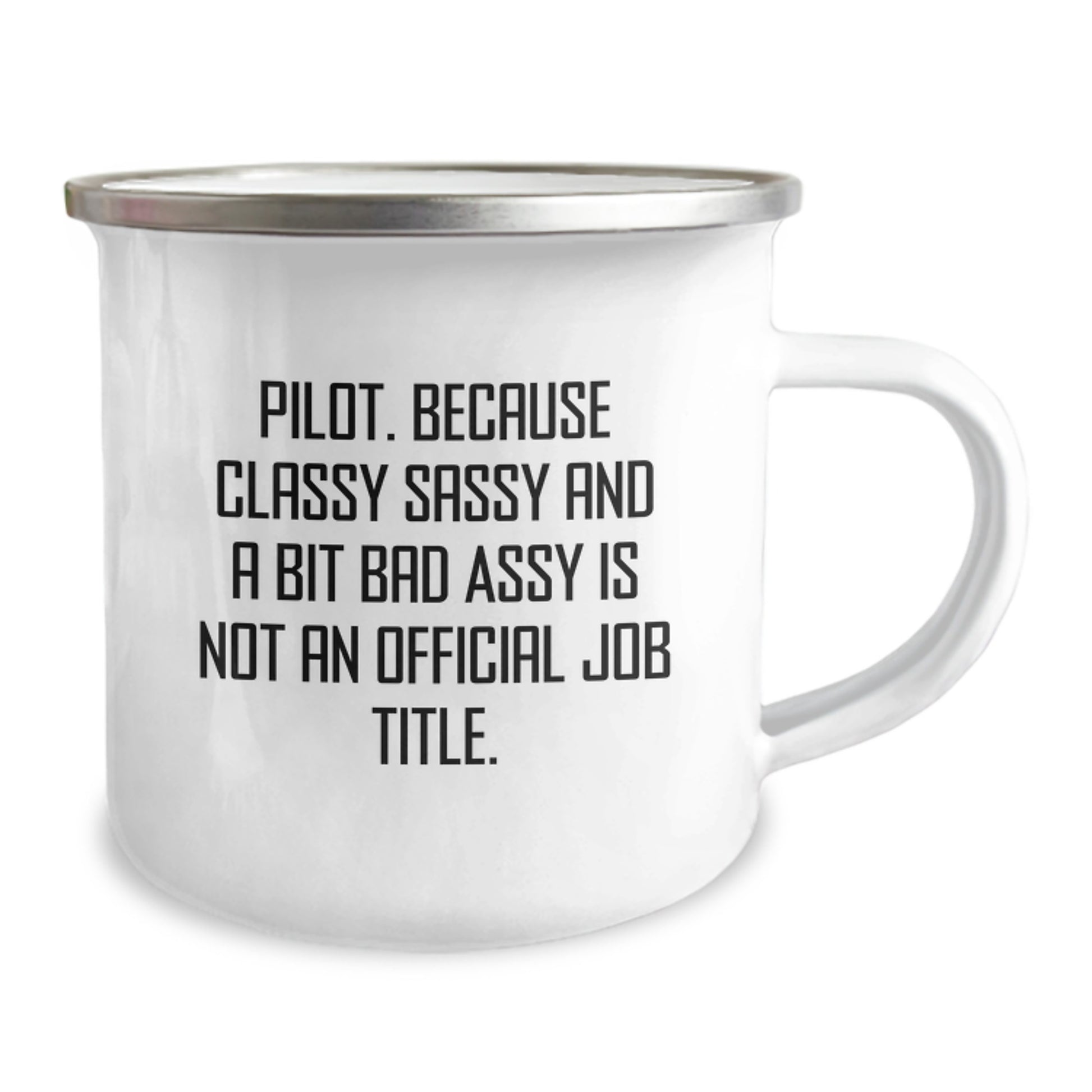 Pilot Camping Mug for Coworkers Idea Birthday Gift – Boldly Yours - Image 2