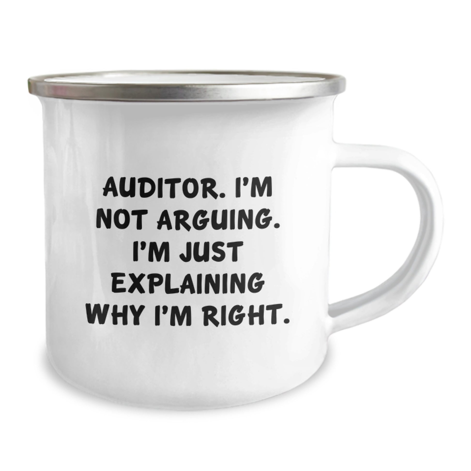 Auditor Keepsake Camping Mug for Him Birthday Gift Professional - Image 2
