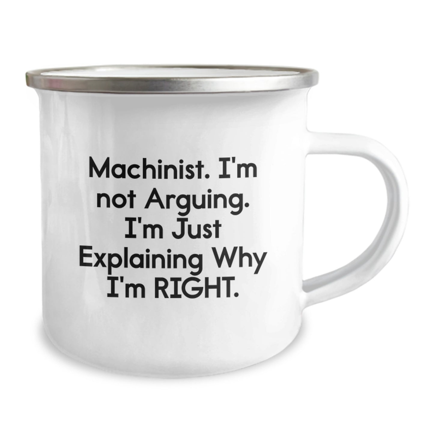 Funny Machinist Camping Mug Gifts from Family for Machinist Men Graduation Unique - Image 2