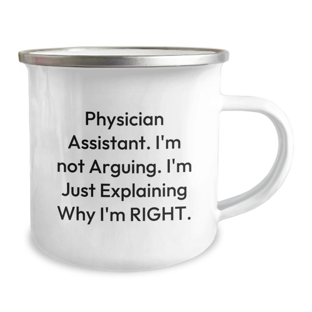 Funny Physician Assistant Gifts from Friends to Physician Assistant Birthday Unique Gifts, Camping Mug with Inspirational Quote, Perfect for Men or Women - Image 2