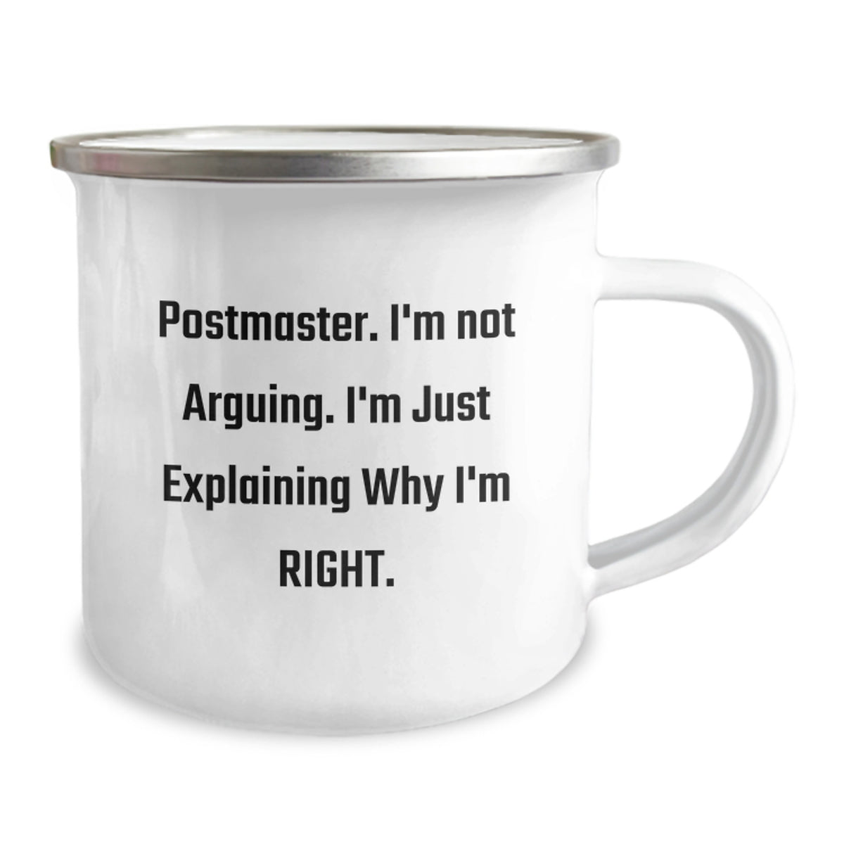 Funny Postmaster Gifts for Men, Camping Mugs with Inspirational Quote, Birthday Unique Gifts from Friends and Family, Postmaster Appreciation - Image 2