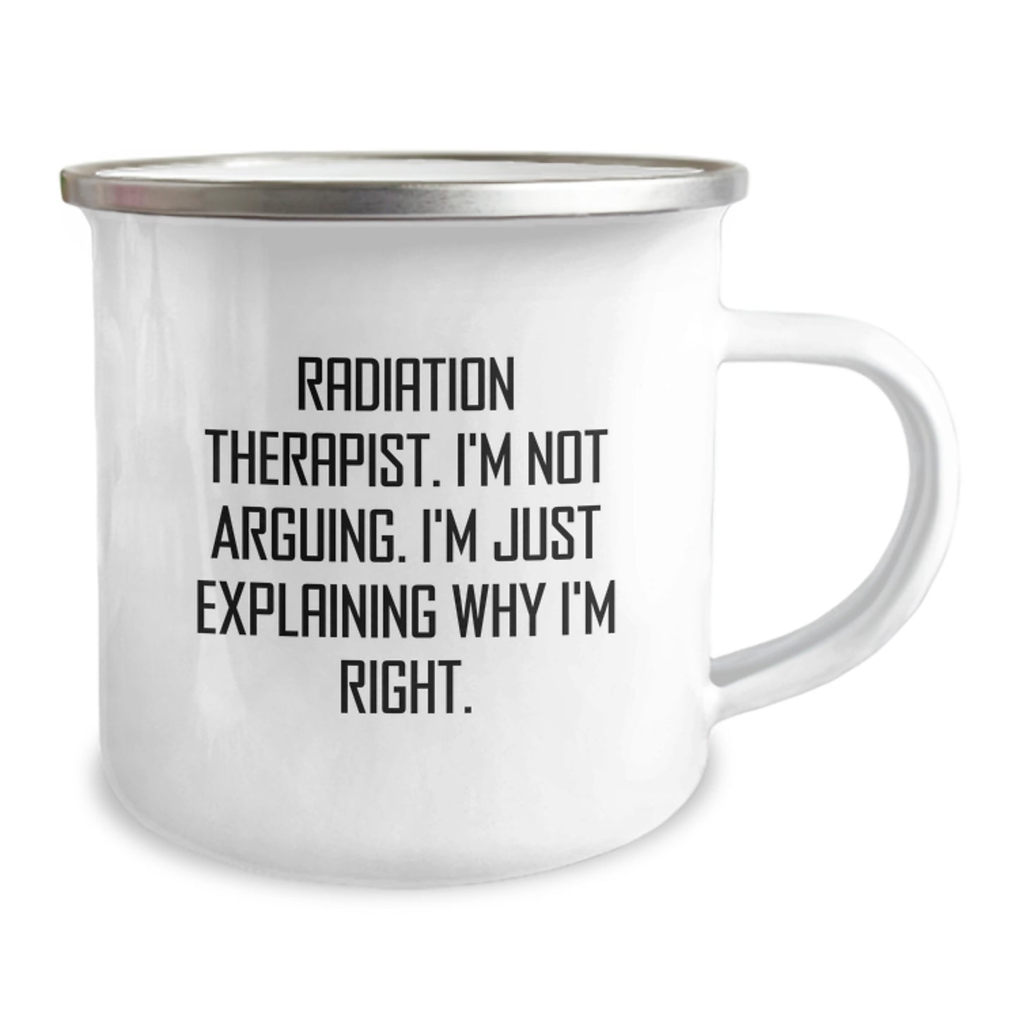 Radiation Therapist Keepsake Camping Mug for Him Birthday Gift - Image 2