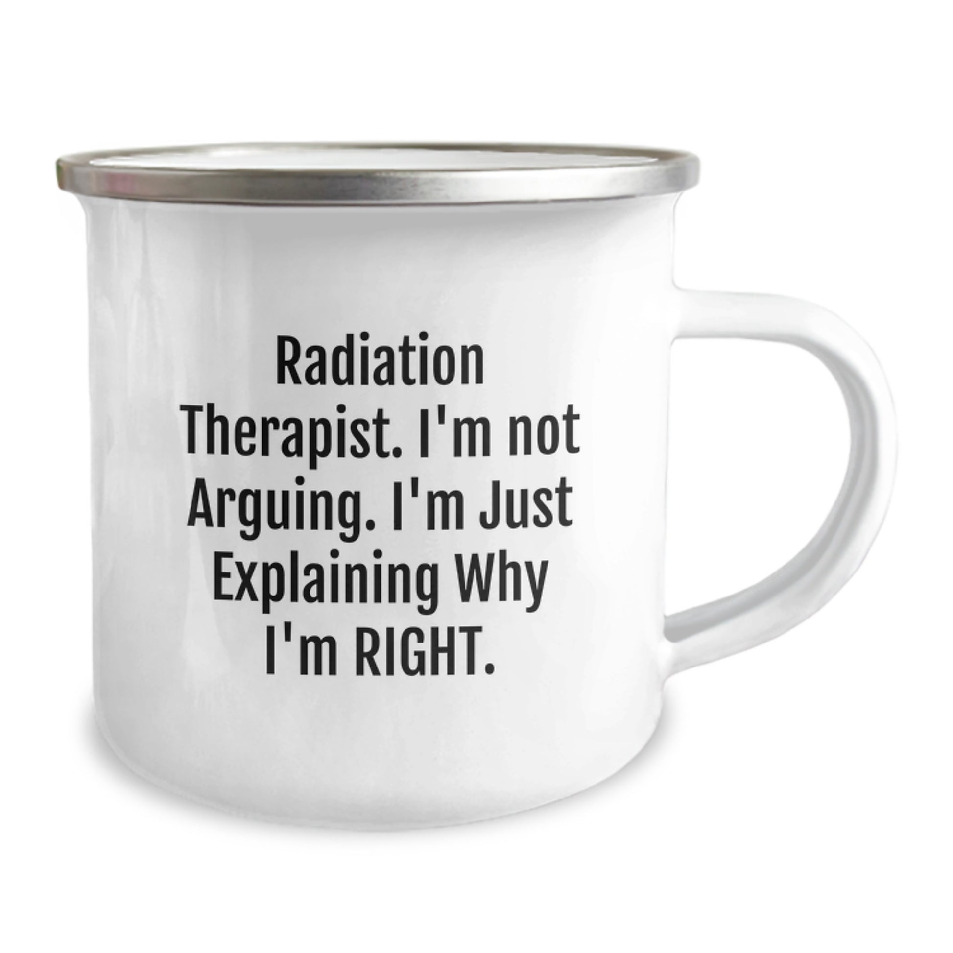 Birthday Gift Radiation Therapist Camping Mug for Her Premium Present - Image 2