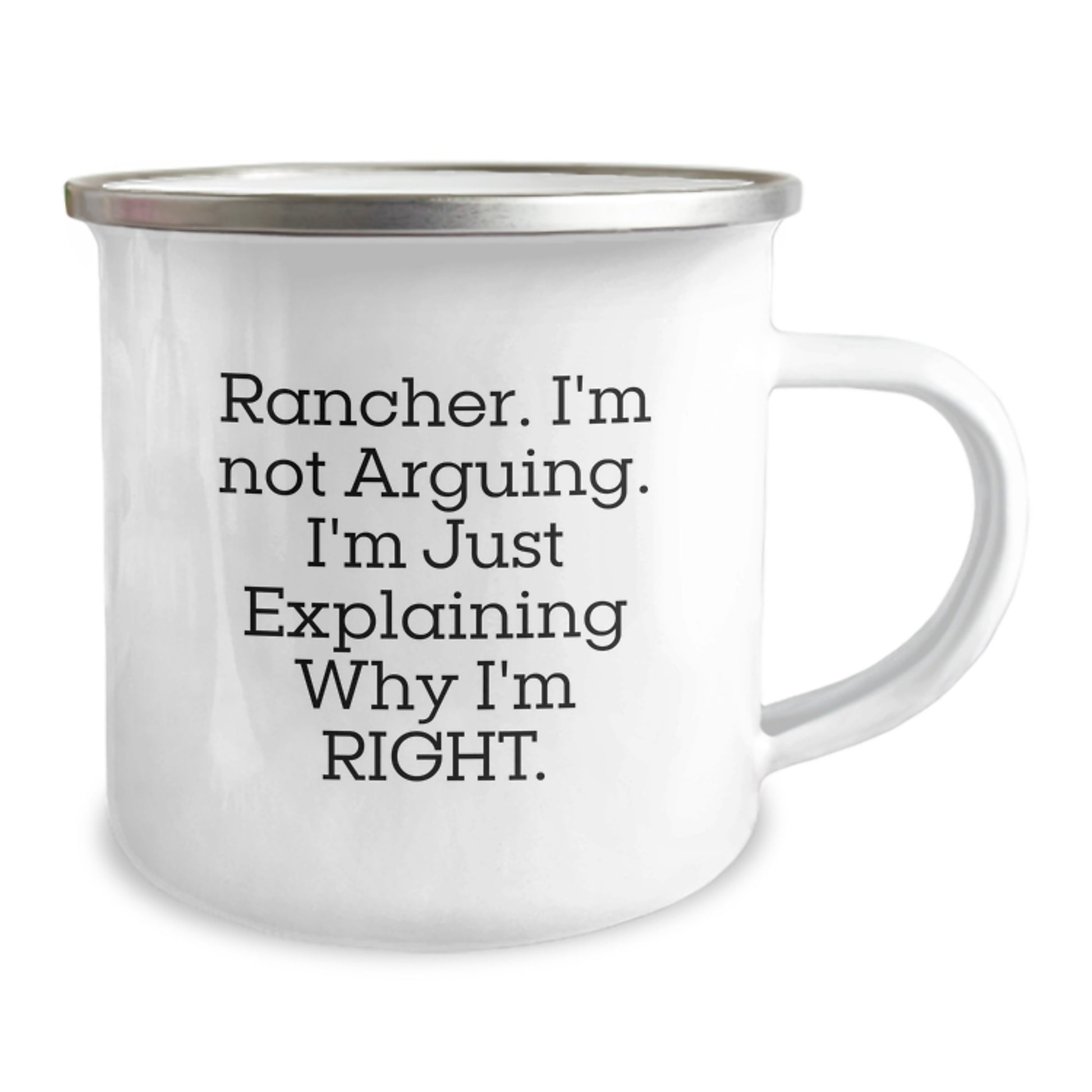 Rancher Keepsake Camping Mug for Him Surprise Birthday Gift Premium - Image 2