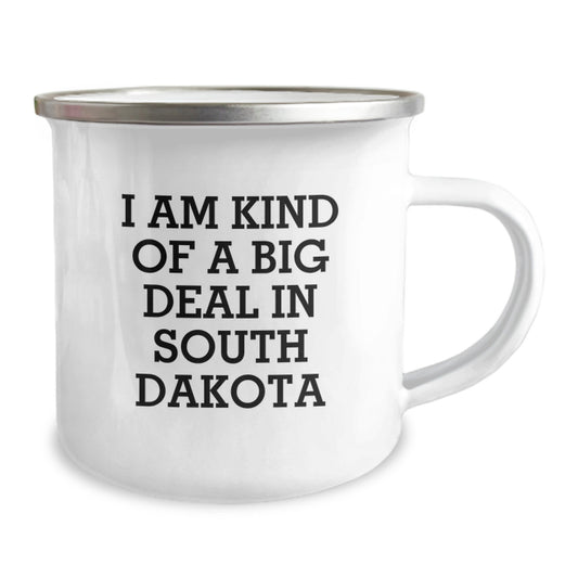 Funny South Dakota Gifts for Men - Camping Mug, Perfect for Dad on Father's Day, 'I Am Kind Of A Prime Selection In South Dakota' - Image 2