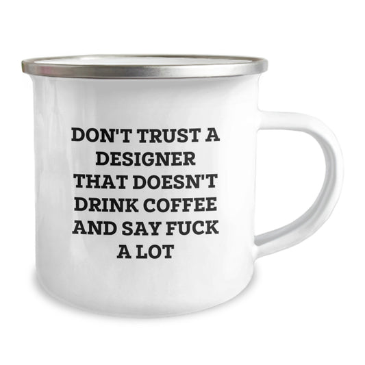Designer Keepsake Camping Mug for Him Birthday Gift with Bold Coffee - Image 2