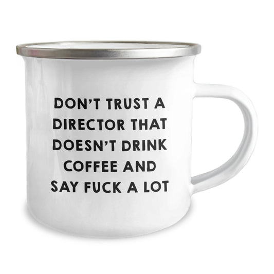 Director Keepsake Camping Mug for Him Birthday Gift - Bold & Durable - Image 2