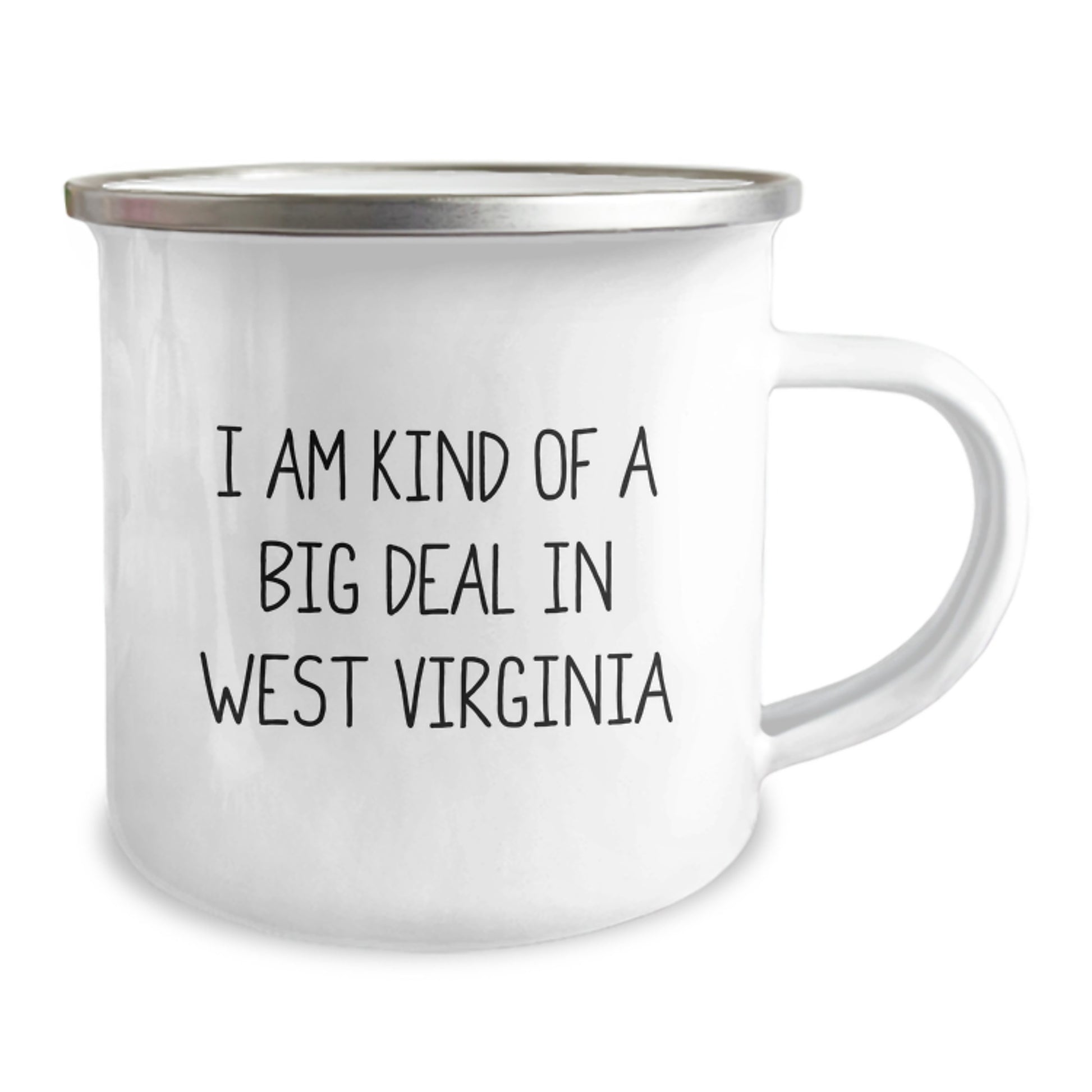 West Virginia Camping Mug, Gifts from Friends and Family for West Virginia Lovers, Funny Quote I Am Kind Of A Prime Selection In West Virginia, Perfect Father's Day Unique Gifts for Men, Women - Image 2