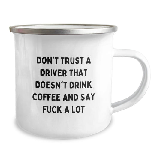 Funny Driver Camping Mug Gifts from Friends, Family or Coworkers for Driver Graduation Unique Ideas - Image 2
