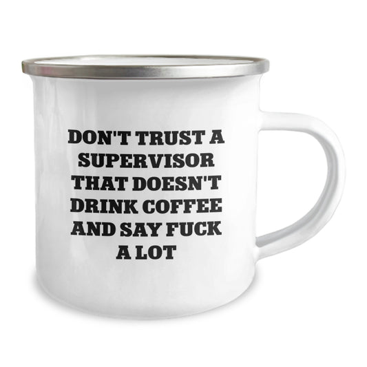 Birthday Gift Supervisor Camping Mug for Her Present - Image 2