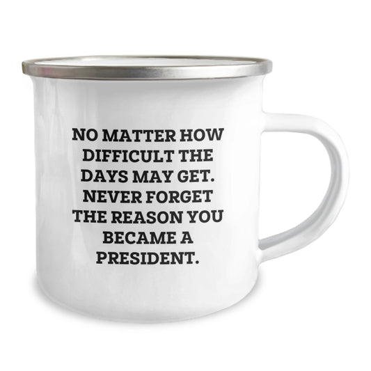 Funny President Camping Mug Gifts for President Birthday Unique Gifts from Friends and Family - Image 2
