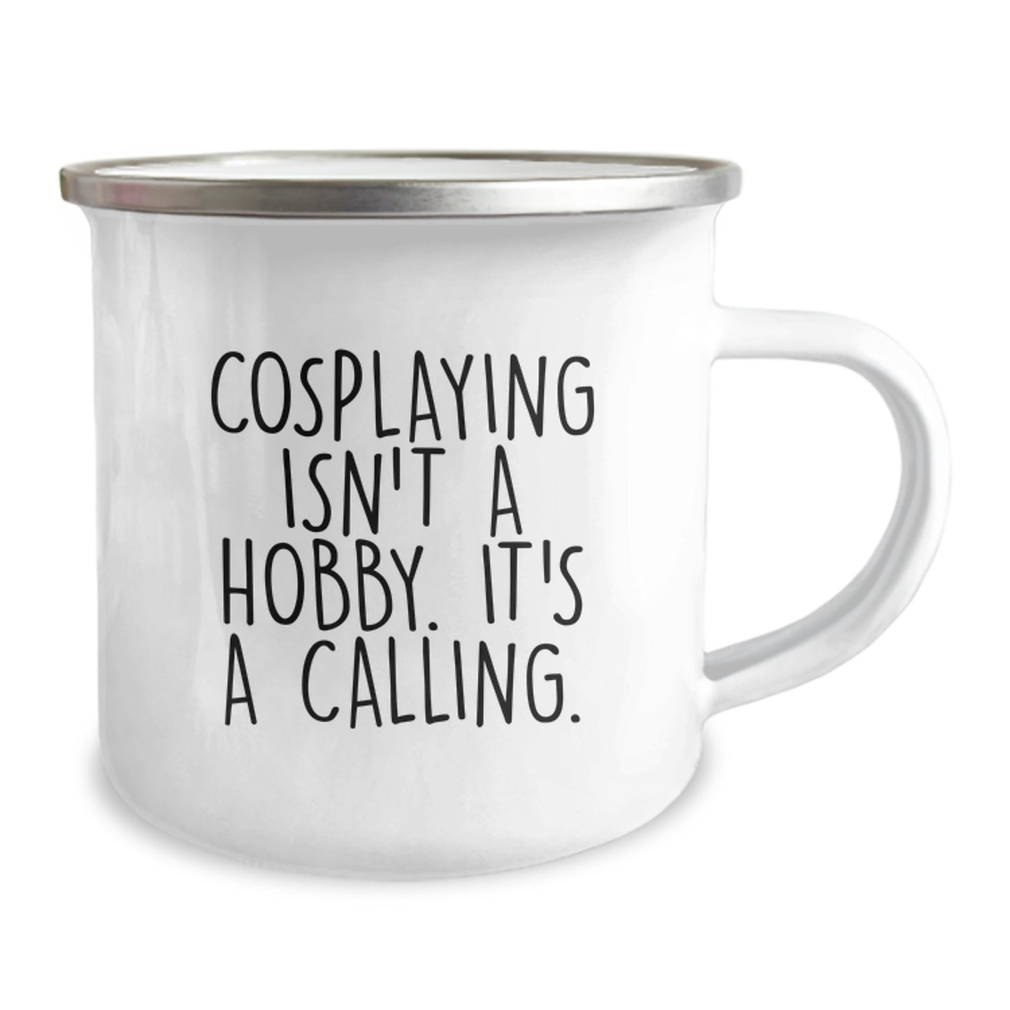 Funny Cosplaying Gifts for Cosplayers, Graduation Unique Gifts for Friends, Stylish Camping Mug from Men - Image 2