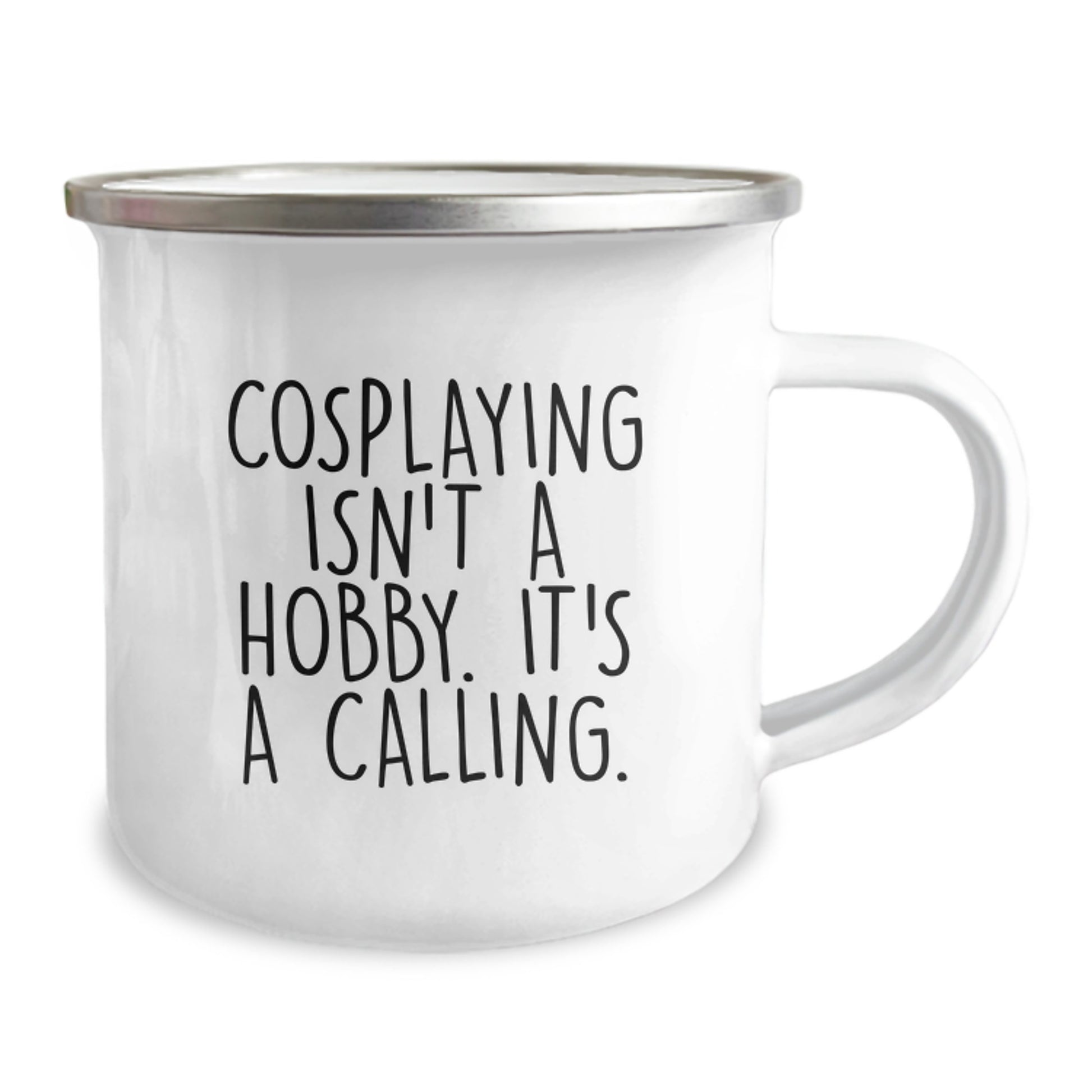 Funny Cosplaying Gifts for Cosplayers, Graduation Unique Gifts for Friends, Stylish Camping Mug from Men - Image 2