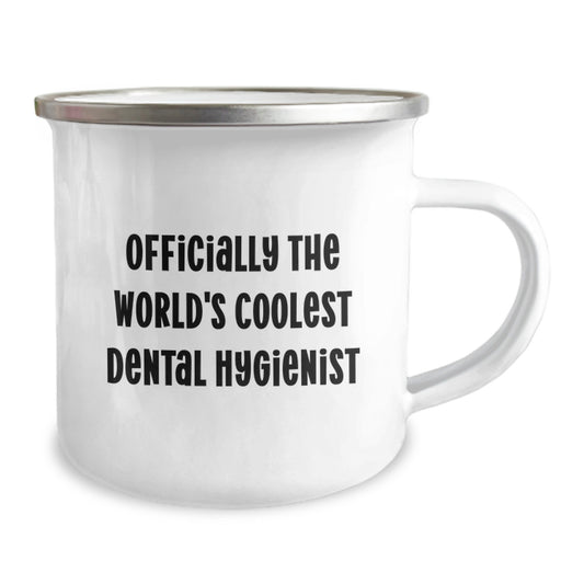 Gifts for the World's Coolest Dental Hygienist, Fun Camping Mug, Graduation Unique Gifts from Friends and Family - Image 2