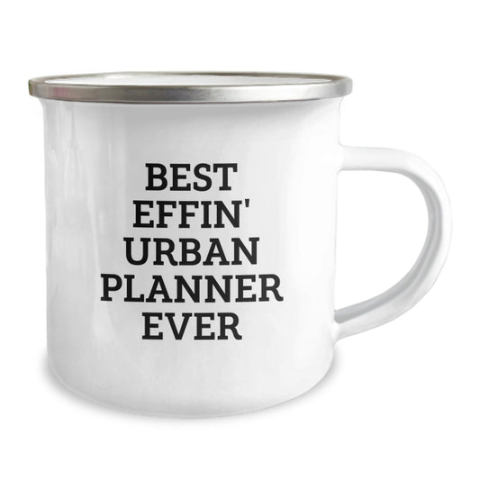 Urban Planner Gifts for Friends, Best Effin' Camping Mug, Valentine's Unique - Image 2