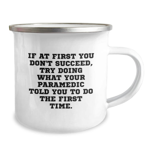 Funny Rescue Worker Gifts for Graduation - Rescue Worker Quote Camping Mug, Perfect Inspirational Coffee Mug for Rescue Worker Men - Image 2
