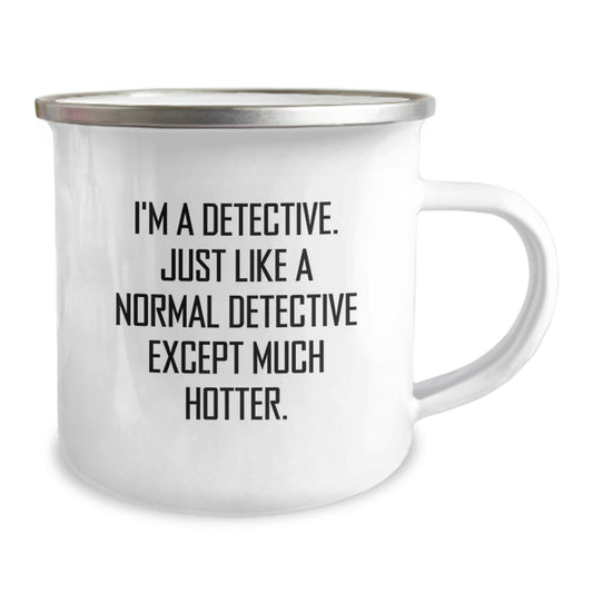 Detective Camping Mug - Funny Quote for Dad, Unique Gifts from Family on Father's Day - Image 2