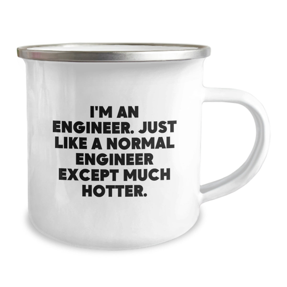Engineer Keepsake Camping Mug for Him Birthday Gift With Hot Quote - Image 2