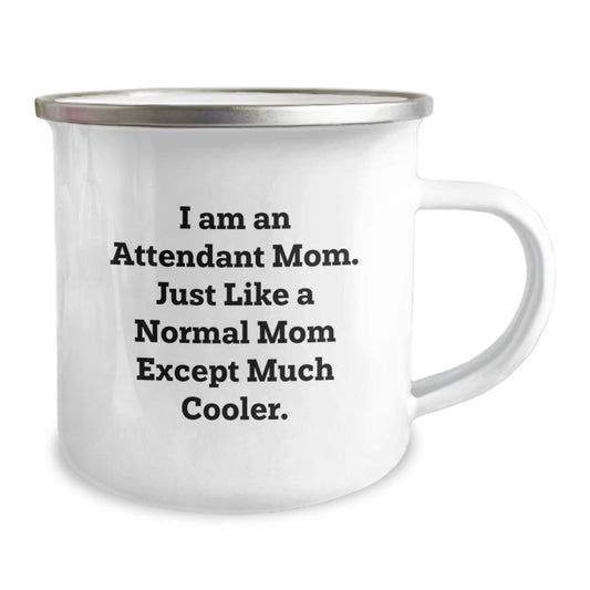Funny Attendant Mom Gifts for Attendants - Gifts from Mom on Valentine's - Camping Mug for Attendant Women - Image 2