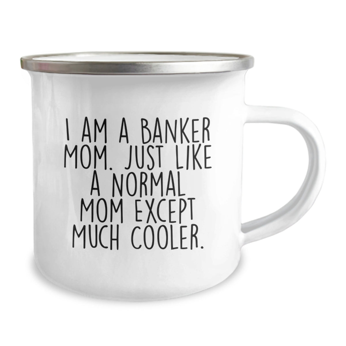 Gifts from Men for Banker Friends and Family - Banker Mom Camping Mug for Valentine's Unique Gifts - Image 2