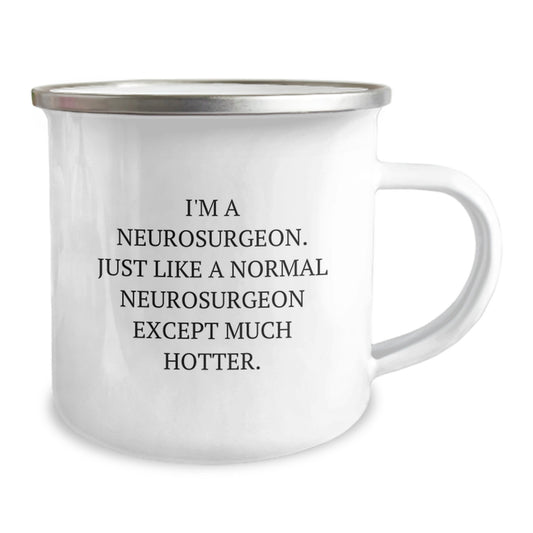 Neurosurgeon Camping Mug 12oz – Birthday Gift for Coworkers – Idea - Image 2