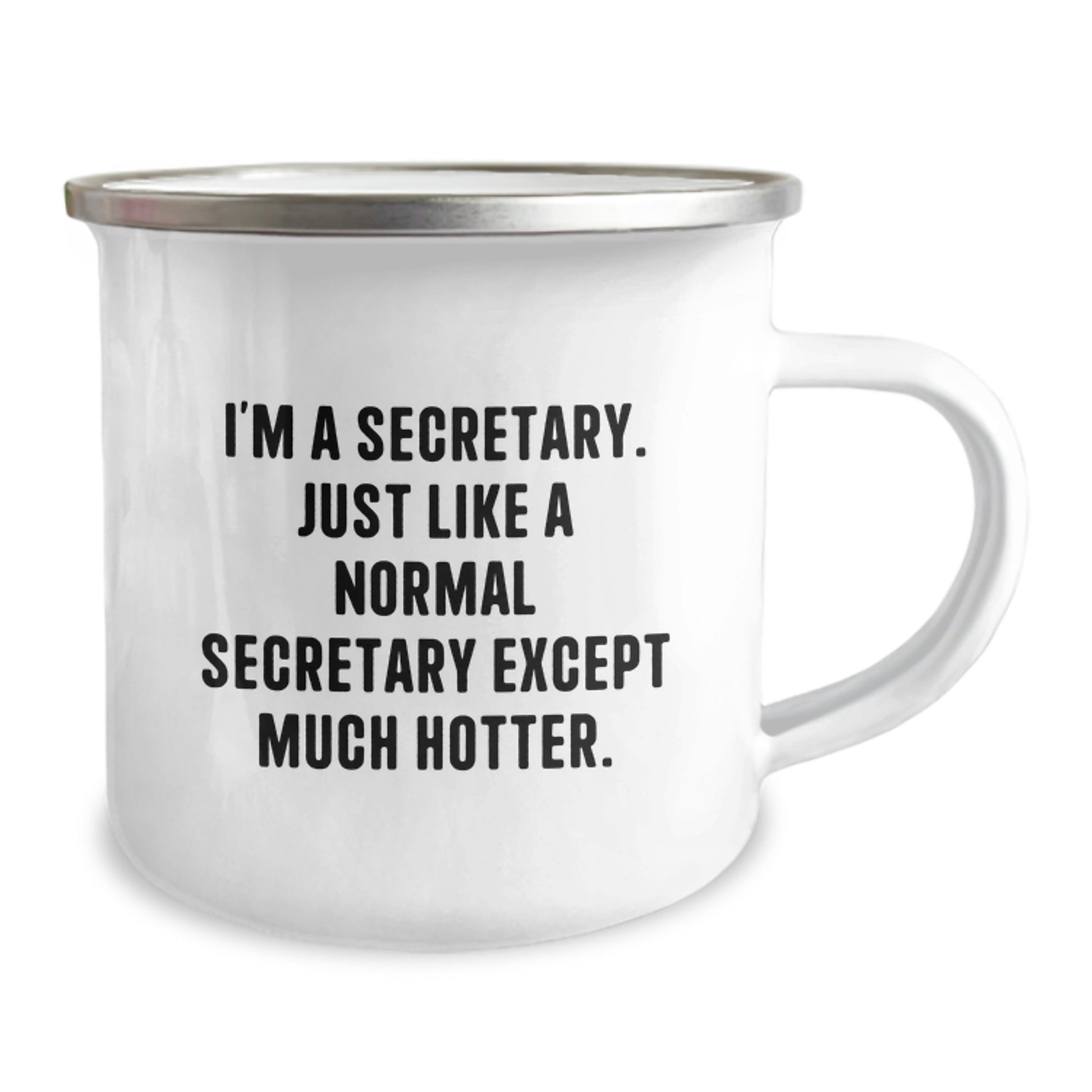 Birthday Gift for Her Secretary Camping Mug Present - Image 2