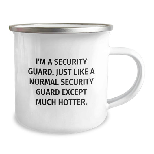 Stainless Steel Security Guard Camping Mug Birthday Gift for Coworkers - Image 2