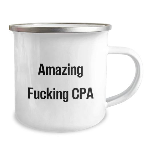Funny CPA Gifts for Men - Amazing Camping Mug for Graduation, Perfect for CPA Enthusiasts - Gifts from Friends - Men's Unique CPA Mug - Image 2