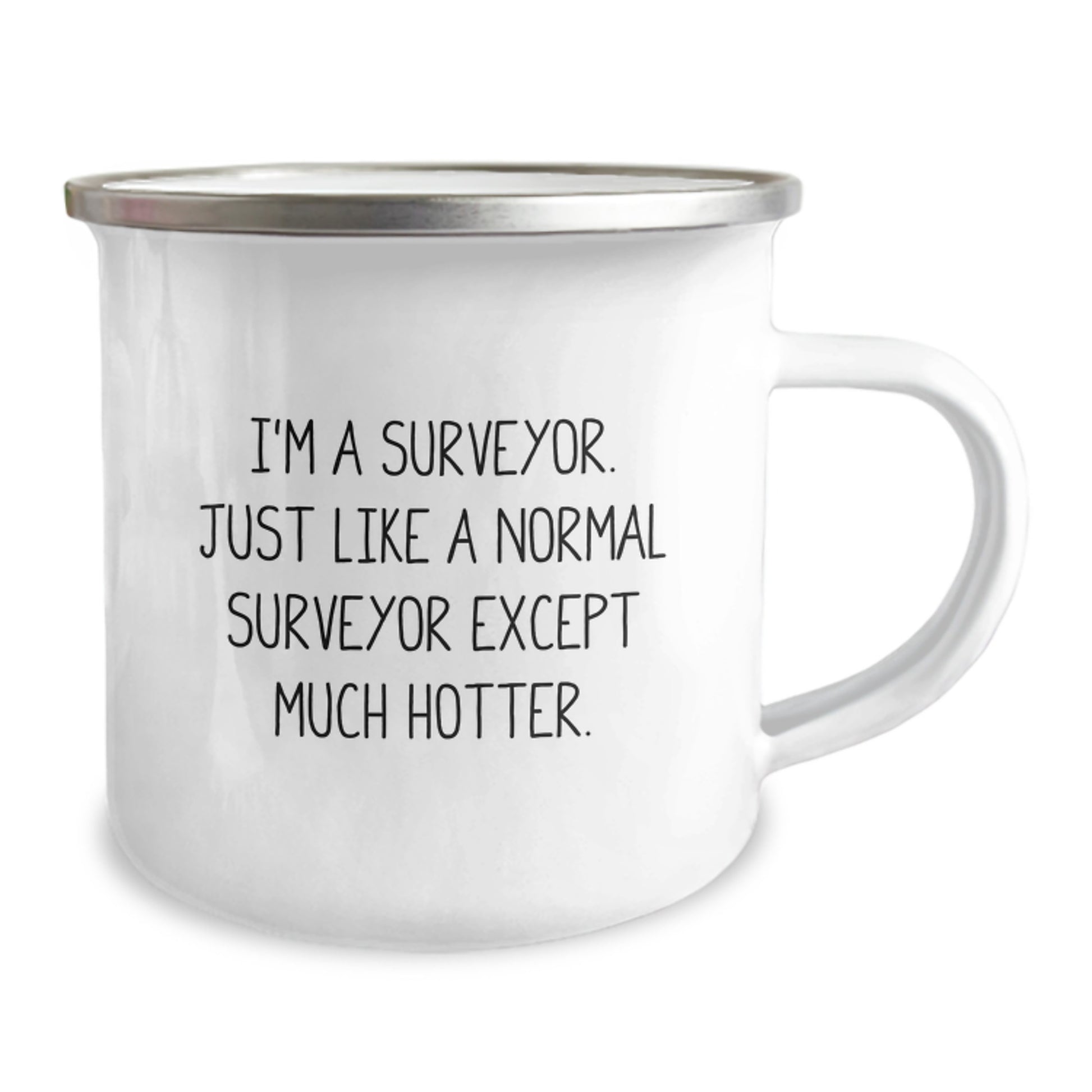 Surveyor Keepsake Camping Mug for Him Birthday Gift Stainless Steel - Image 2