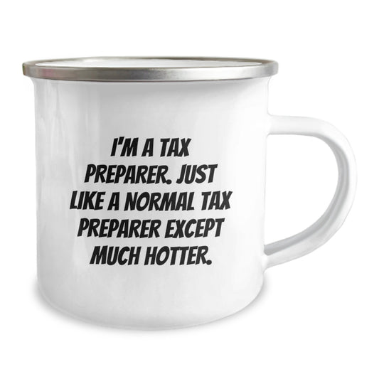 Funny Tax Preparer Gifts from Friends, Unique Graduation Mugs for Men Tax Preparer, I'm A Tax Preparer Except Much Hotter! - Image 2
