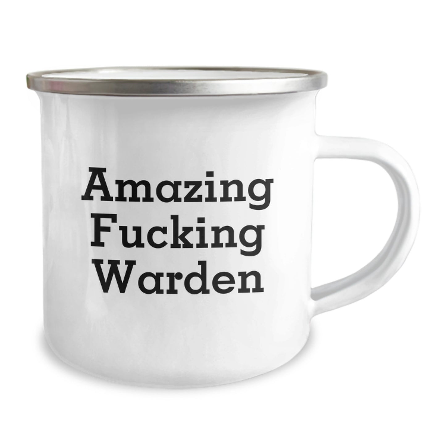 Funny Warden Gifts for Men - Camping Mug with Amazing F--king Warden Quote - Birthday Unique Gifts from Friends - Image 2