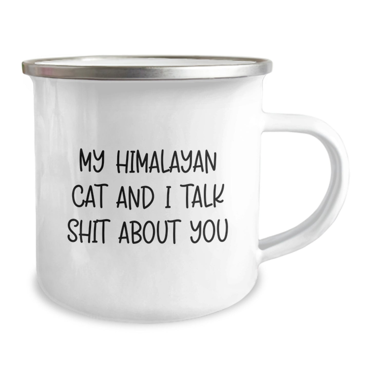 Funny Himalayan Cat Camping Mug Gifts from Family, Friends, Coworkers for Graduation Unique - Image 2