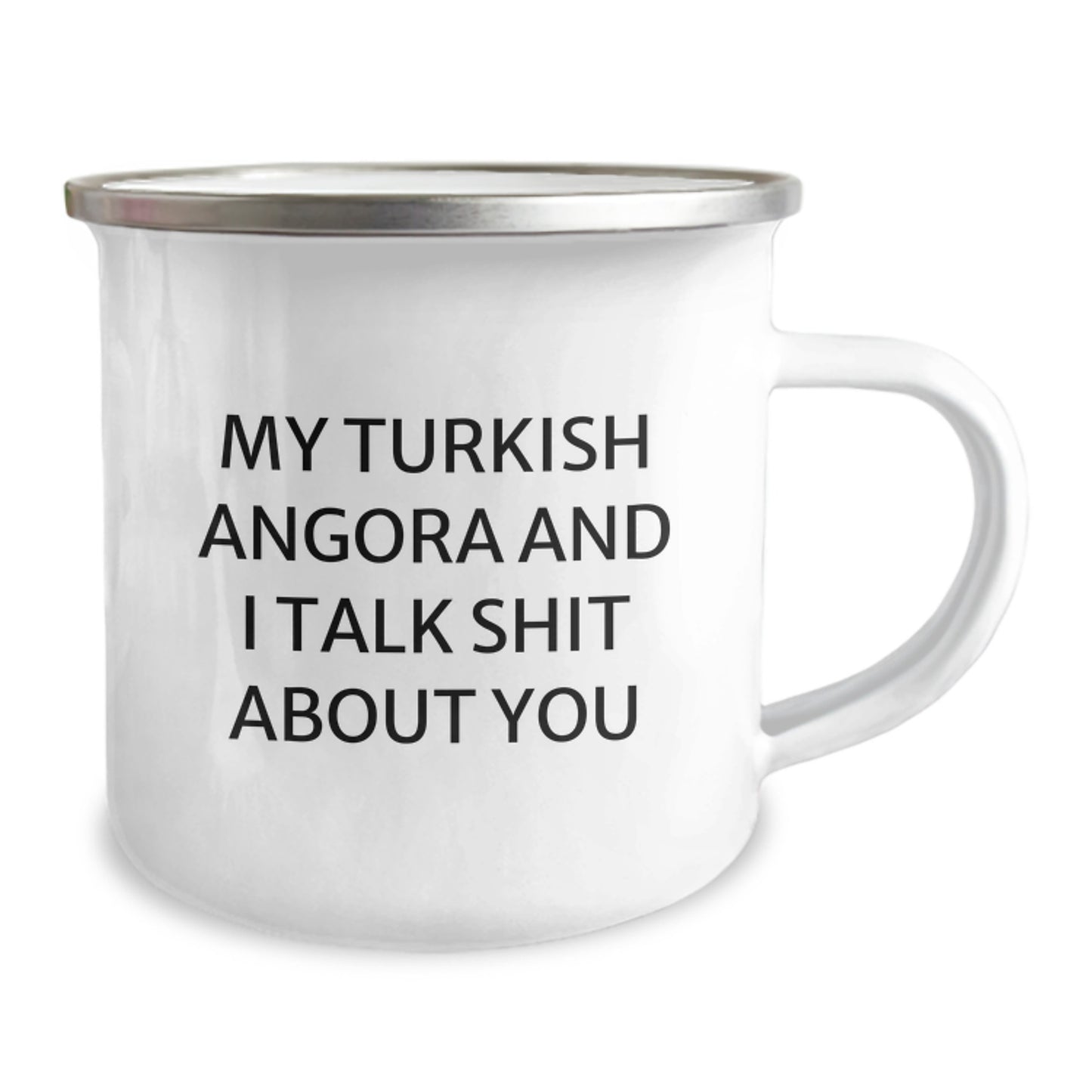 Birthday Gift for Her Turkish Angora Camping Mug Present - Image 2