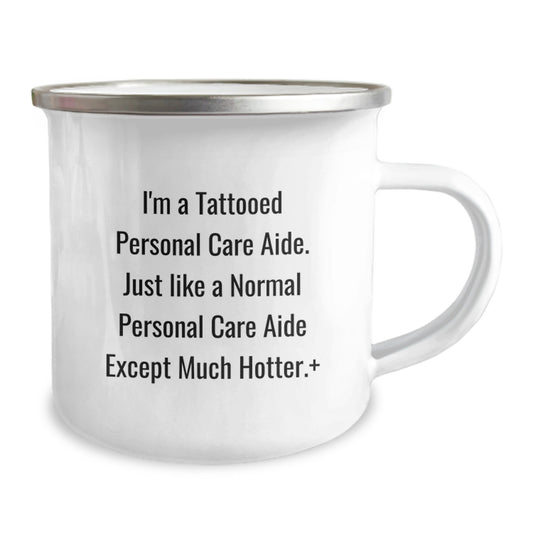 Funny Personal Care Aide Gifts for Birthday - Camping Mug for Men - Unique Personal Care Aide Present with Quote - Gifts from Friends to Family - Image 2