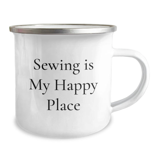 Funny Sewing Gifts for Dad, Unique Camping Mug for Sewing Enthusiast, Gifts from Men to Family - Image 2
