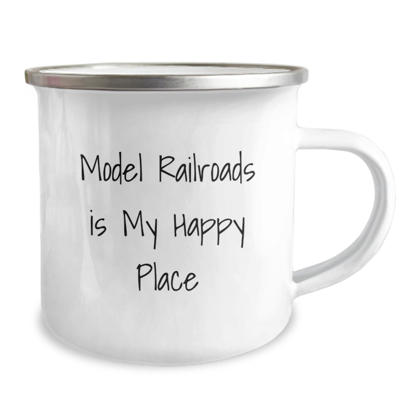 Birthday Gift Model Railroads Camping Mug for Her Present - Image 2