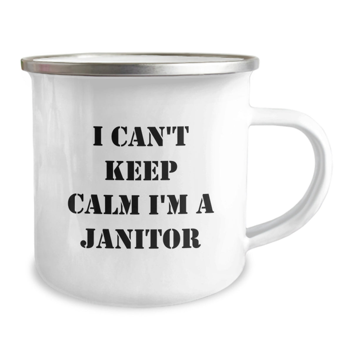 Funny Janitor Gifts, I'm A Janitor Camping Mug for Birthday, Janitor Enthusiast, Funny Mugs from Friends - Image 2