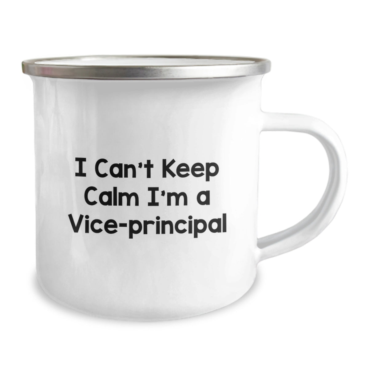 Funny Vice-principal Gifts, Birthday Unique Gifts for Vice-principal, I Can't Keep Calm I'm A Vice-principal Stainless Steel Camping Mug - Image 2