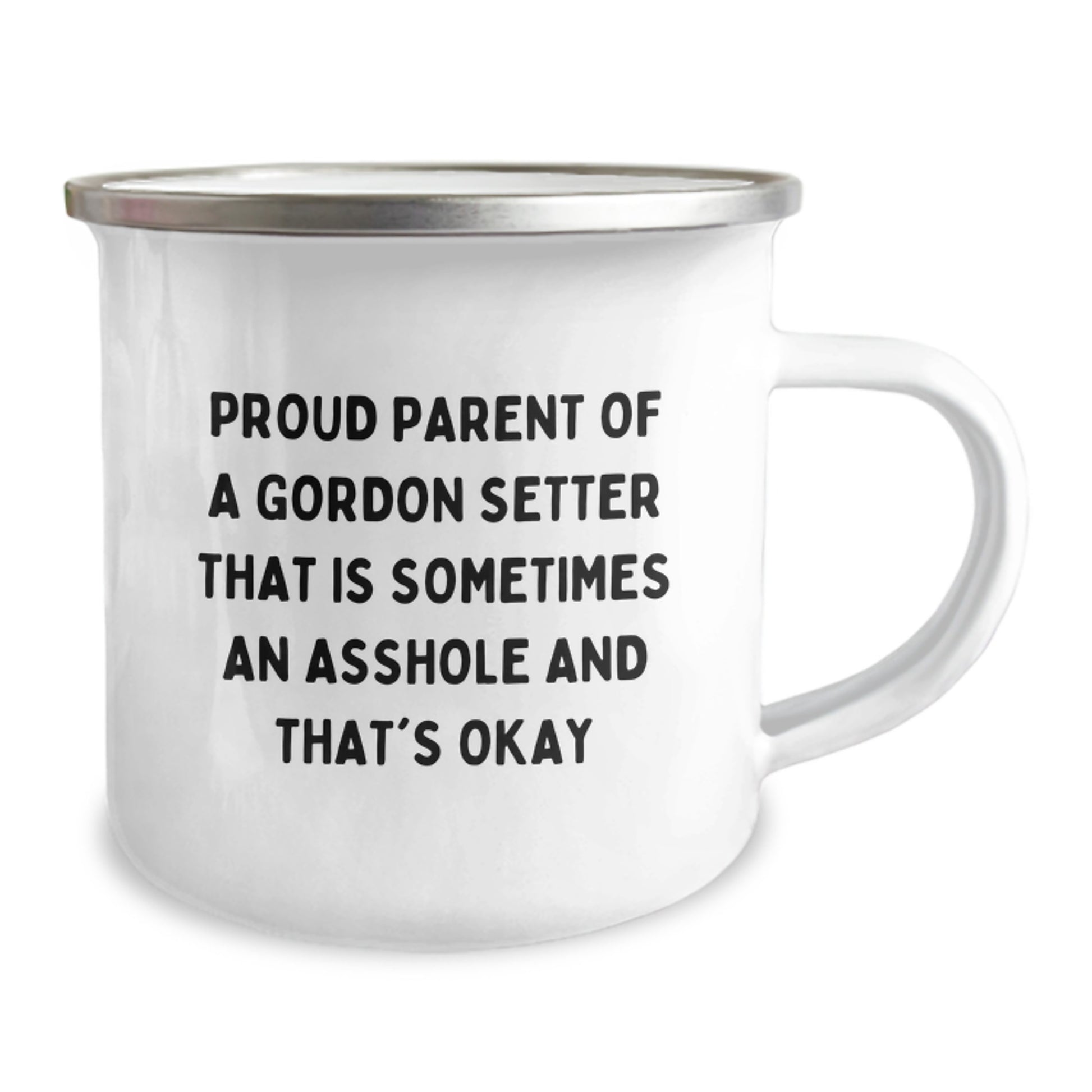 Funny Gordon Setter Dog Parents Camping Mug Gifts from Family for Mom on Mother's Day - Image 2